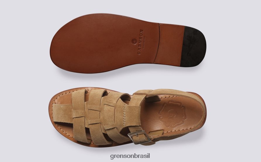 mulheres Grenson caramelo rainha sandálias 04NFHP380