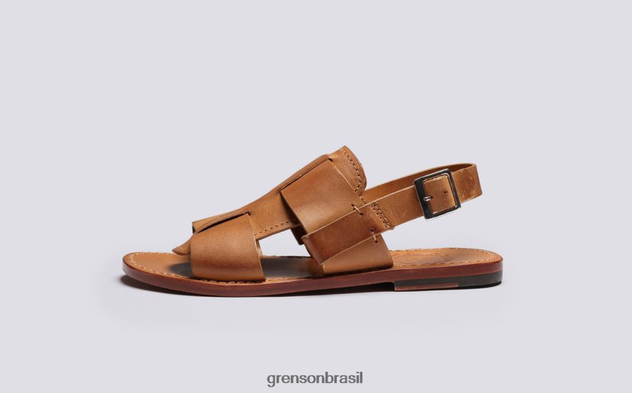mulheres Grenson gengibre polido vontade 3 sandálias 04NFHP386