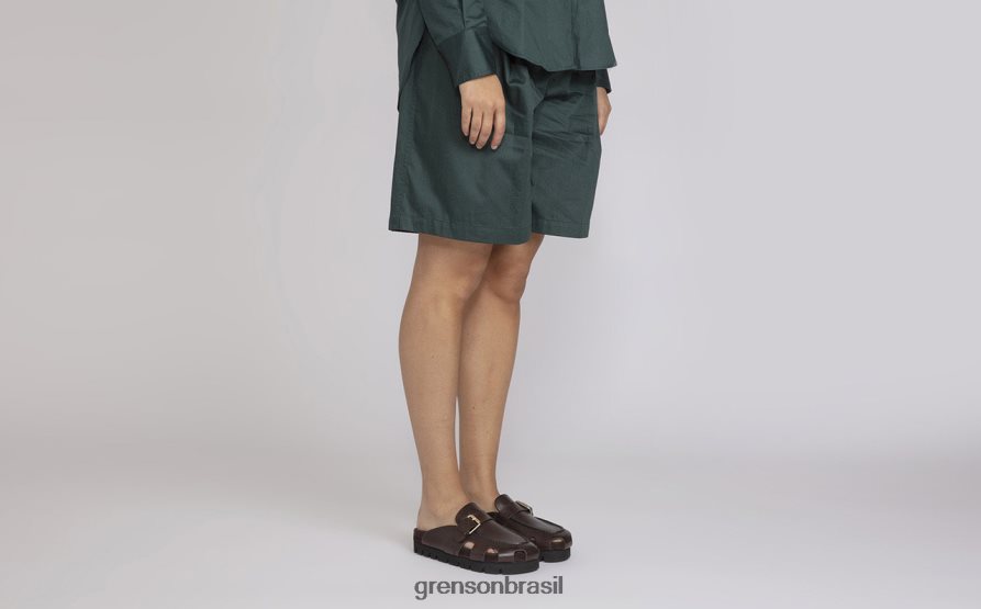 mulheres Grenson marrom escuro pontilhado sandálias 04NFHP371