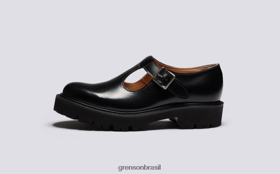 mulheres Grenson preto marilebone sandálias 04NFHP390