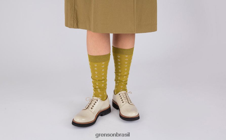 mulheres Grenson creme Carol sapatos formais 04NFHP318