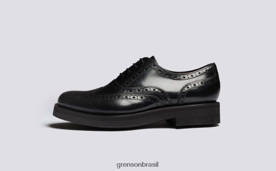 mulheres Grenson preto rosa sapatos formais 04NFHP314