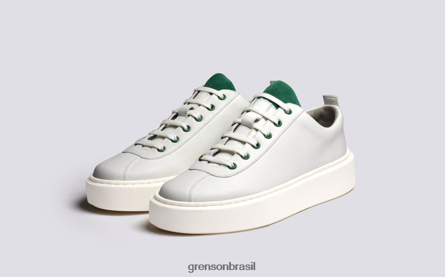 mulheres Grenson Branco Verde tênis 30 tênis 04NFHP341