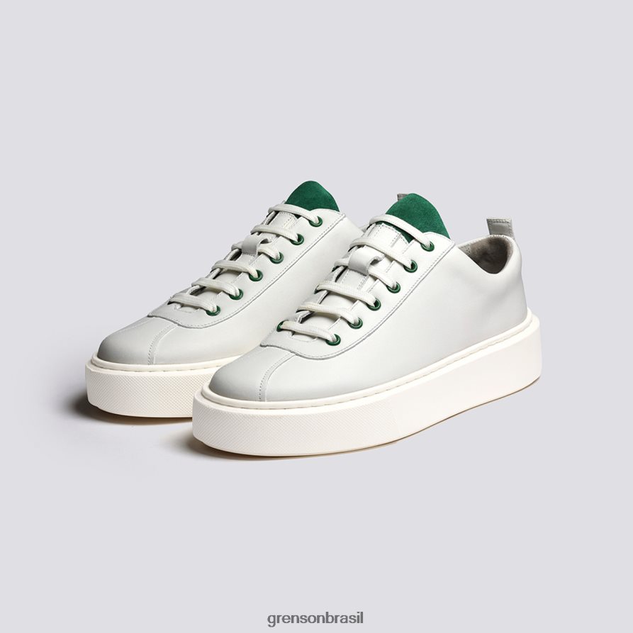 mulheres Grenson Branco Verde tênis 30 tênis 04NFHP341