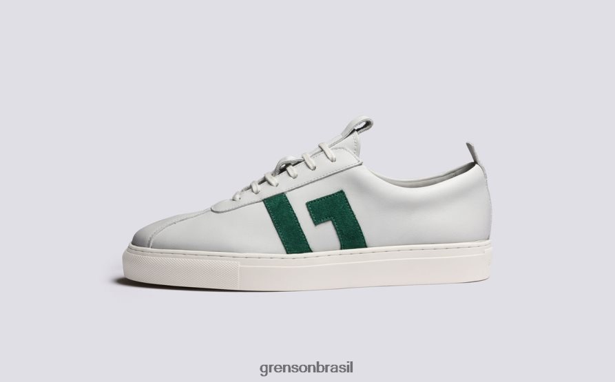 mulheres Grenson Branco Verde tênis 67 tênis 04NFHP354