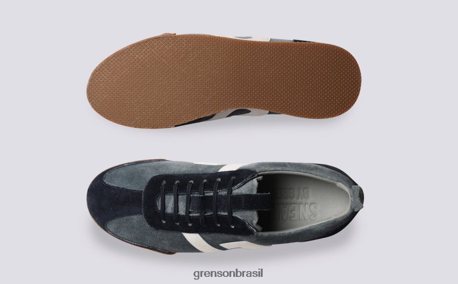 mulheres Grenson azul tênis 51 tênis 04NFHP349