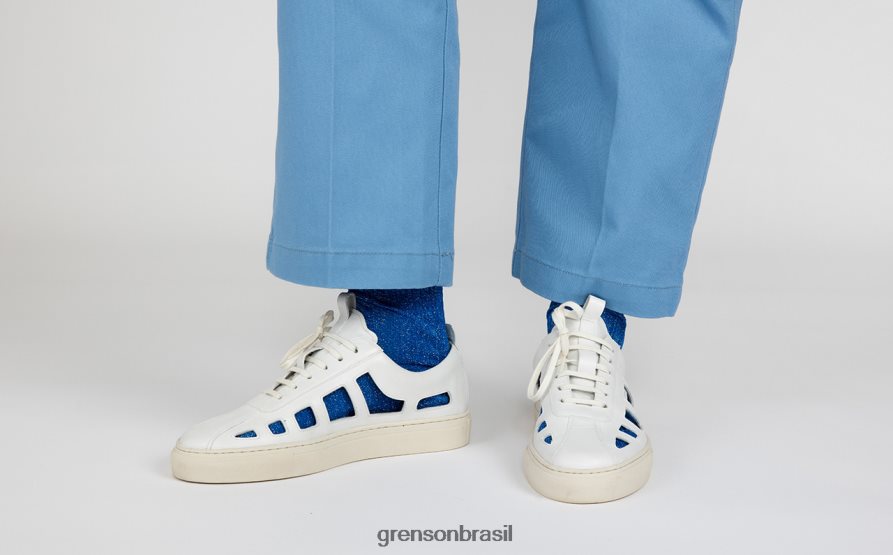 mulheres Grenson branco tênis 76 tênis 04NFHP359