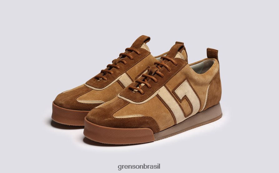 mulheres Grenson café/creme tênis 51+ tênis 04NFHP362