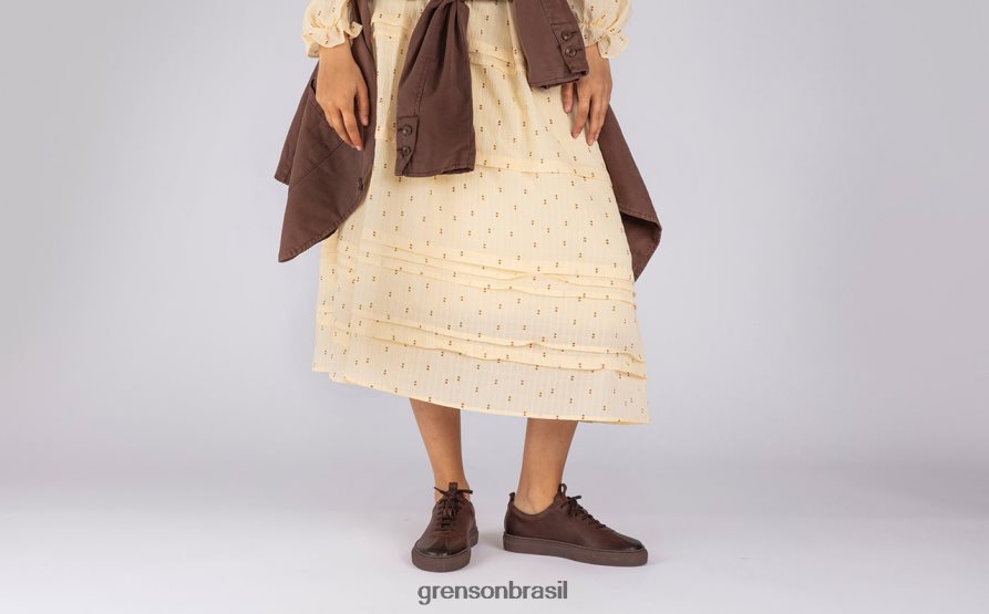 mulheres Grenson café polido tênis 1 tênis 04NFHP338