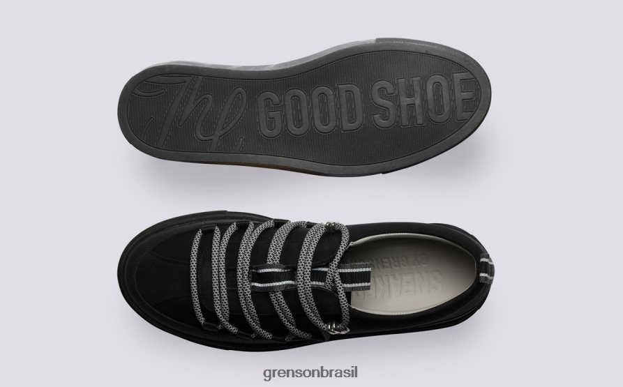 mulheres Grenson preto tênis 68 tênis 04NFHP355